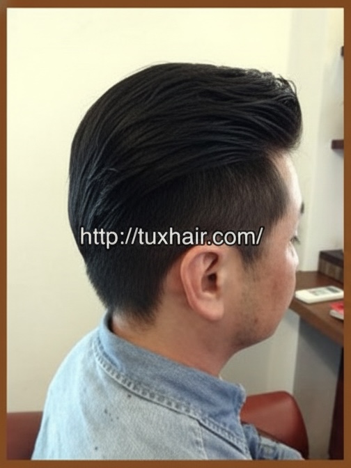 メンズカット③｜２ブロック、オールバック
