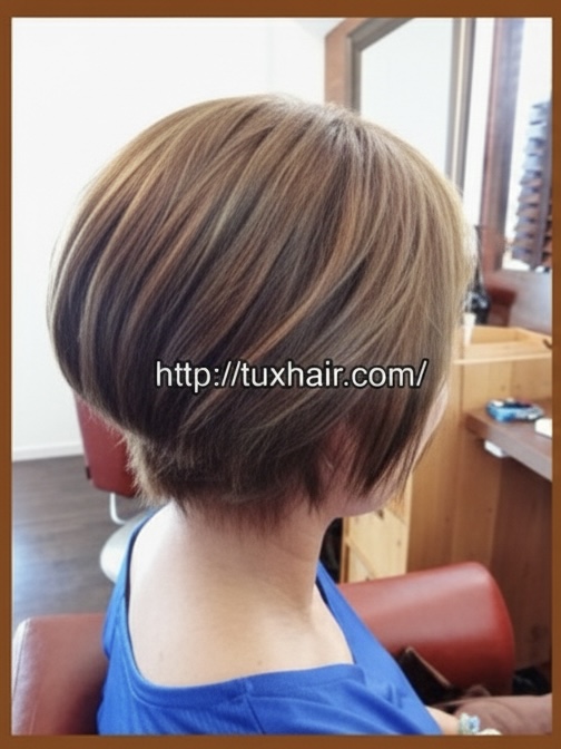 レディースカットS⑯｜前下がりグラボブ