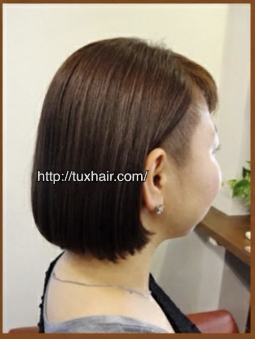 レディースカットS⑱｜アシンメトリーボブ・２ブロック