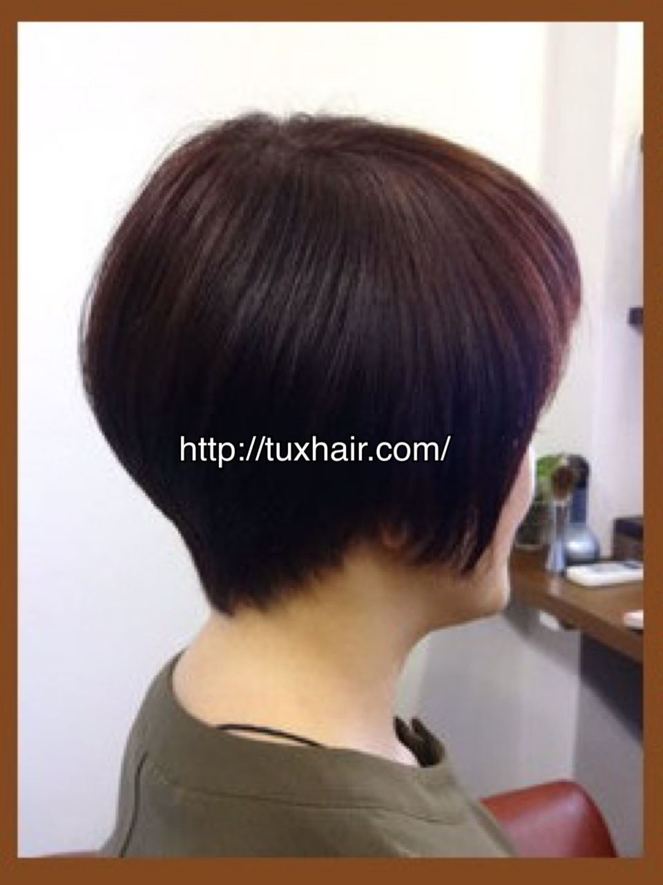 レディースカットS㉒｜前下がりグラボブ