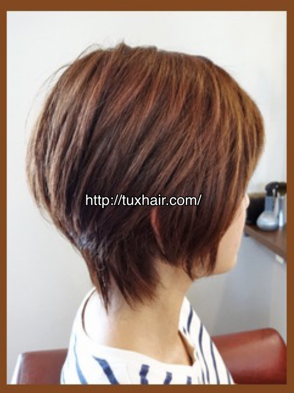 レディースカットS㉝｜前下がりグラデーションレイヤー