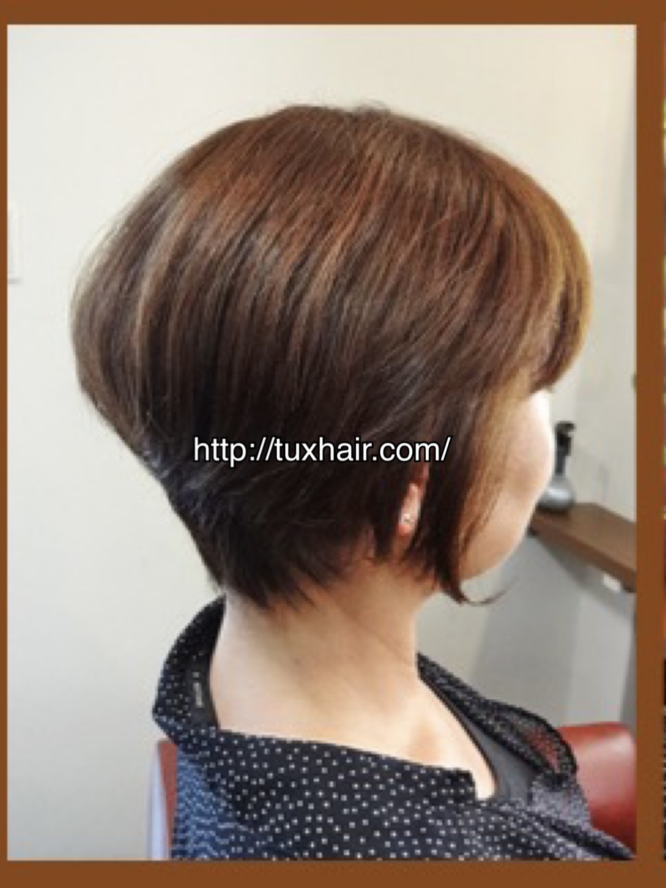 レディースカットS㉞｜前下がりグラデーションレイヤー