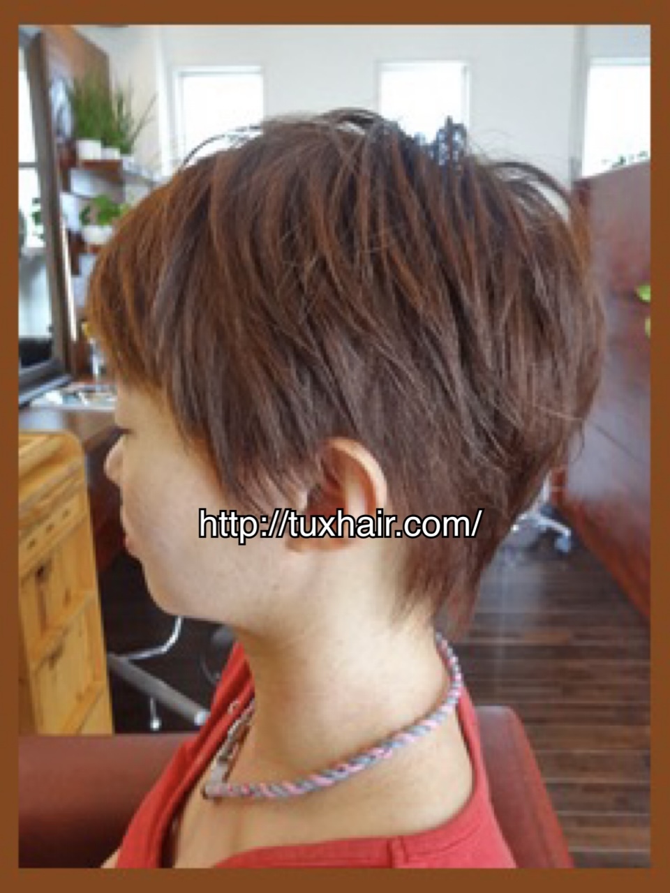 レディースカットS【55】｜ショートレイヤー・ベリーショート