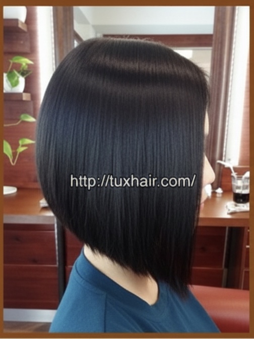 レディースカットS【58】｜前下がりボブ