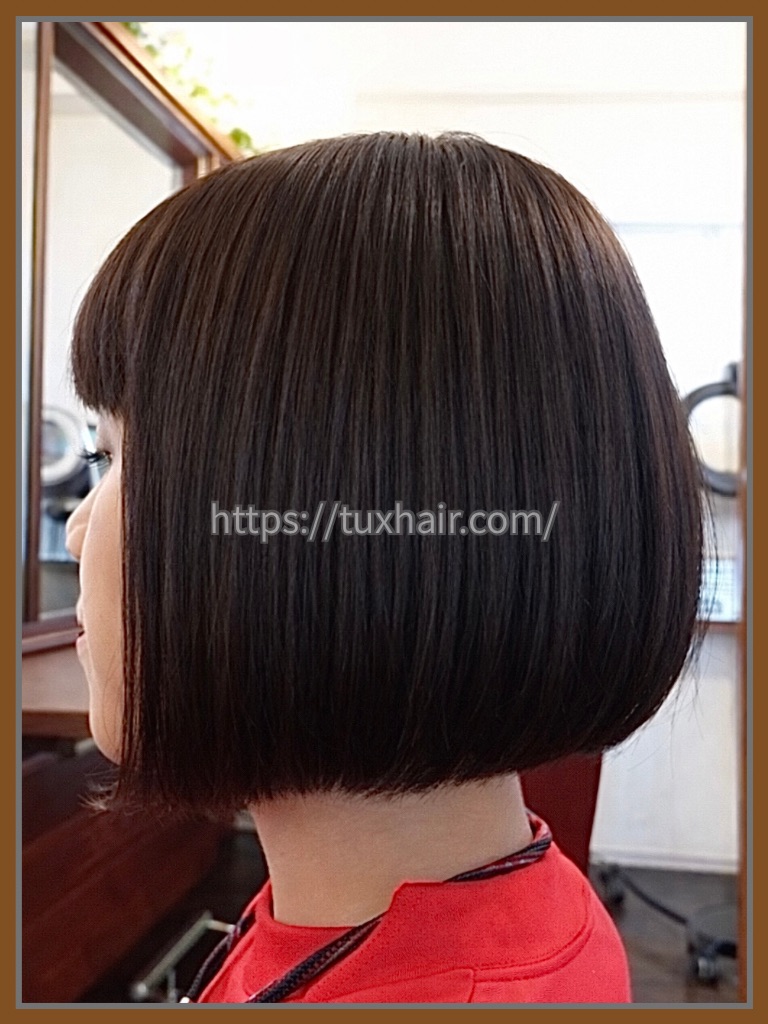 レディースカットS㊷ショートボブ・顎ラインボブ