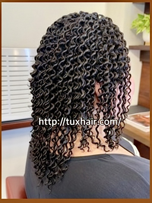 ツイストスパイラルパーマ②