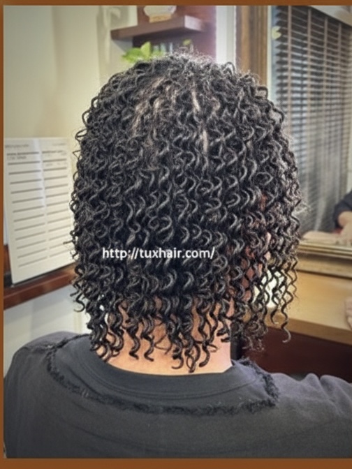 ツイストスパイラルパーマ④