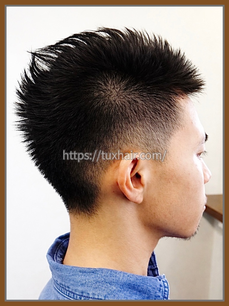 メンズカット①ソフトモヒカン