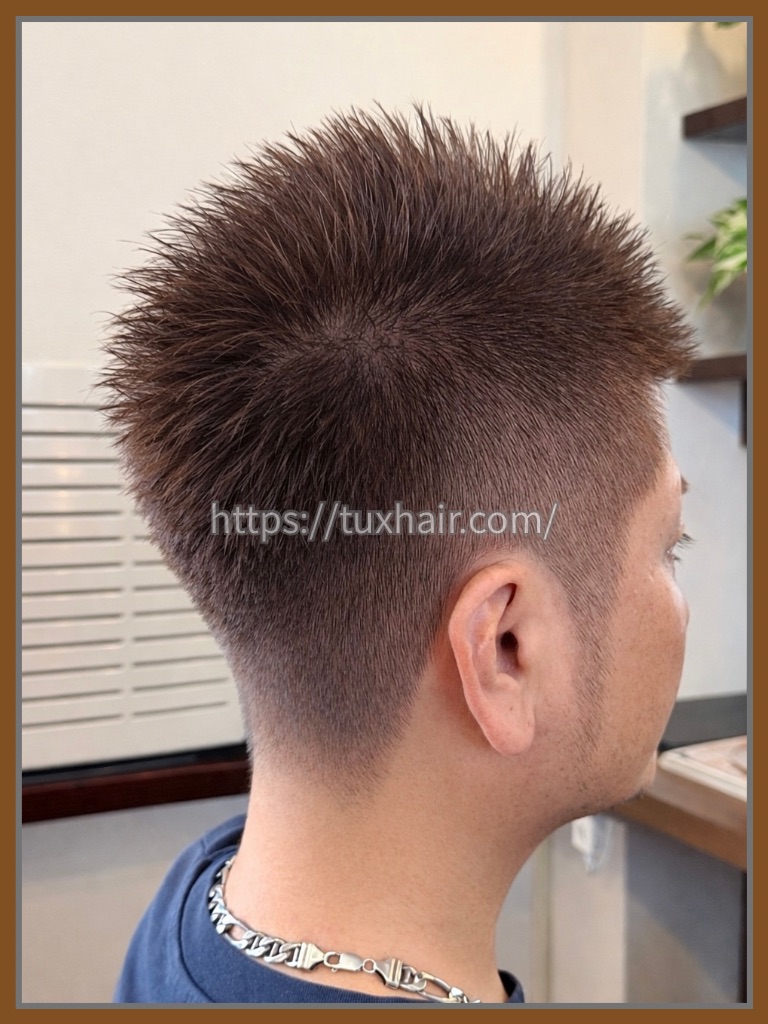 メンズカット⑩ソフトモヒカン・ソフモヒ