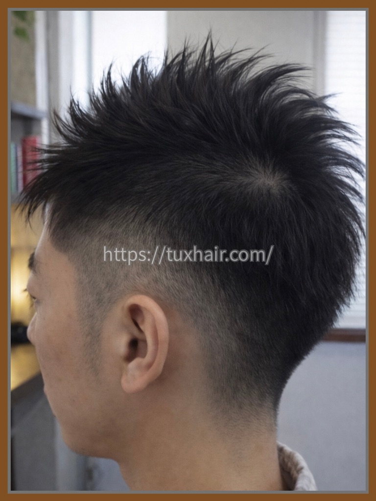 メンズカット⑥ソフトモヒカン