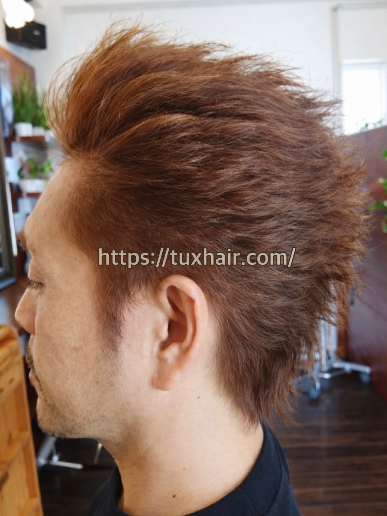 メンズカット⑦ウルフレイヤー