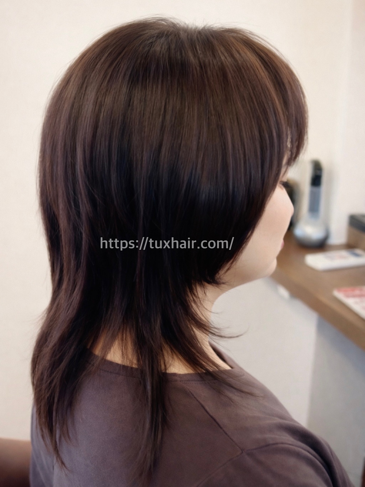 レディースカット②ウルフレイヤー・ソフトウルフ