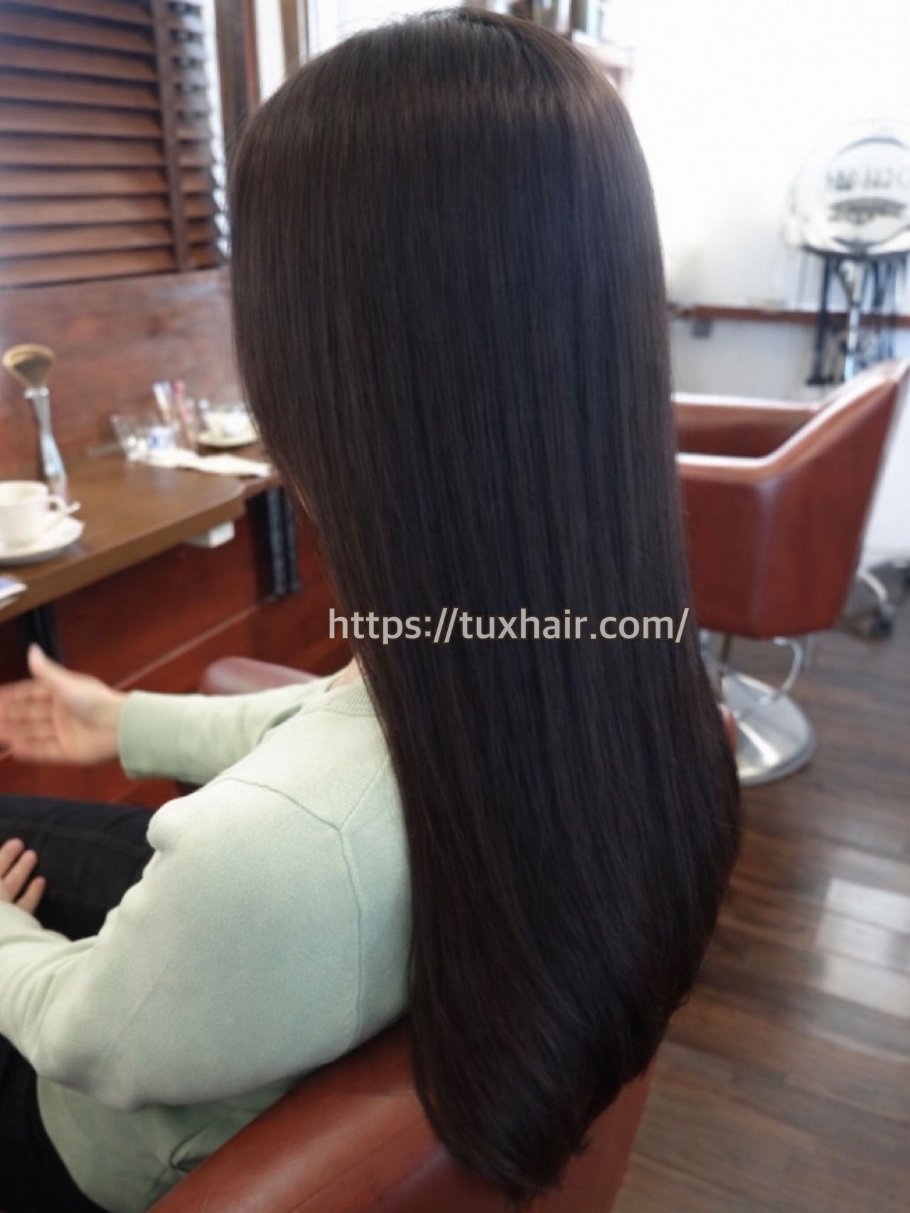 レディースカット⑨超ロング・ワンレングス