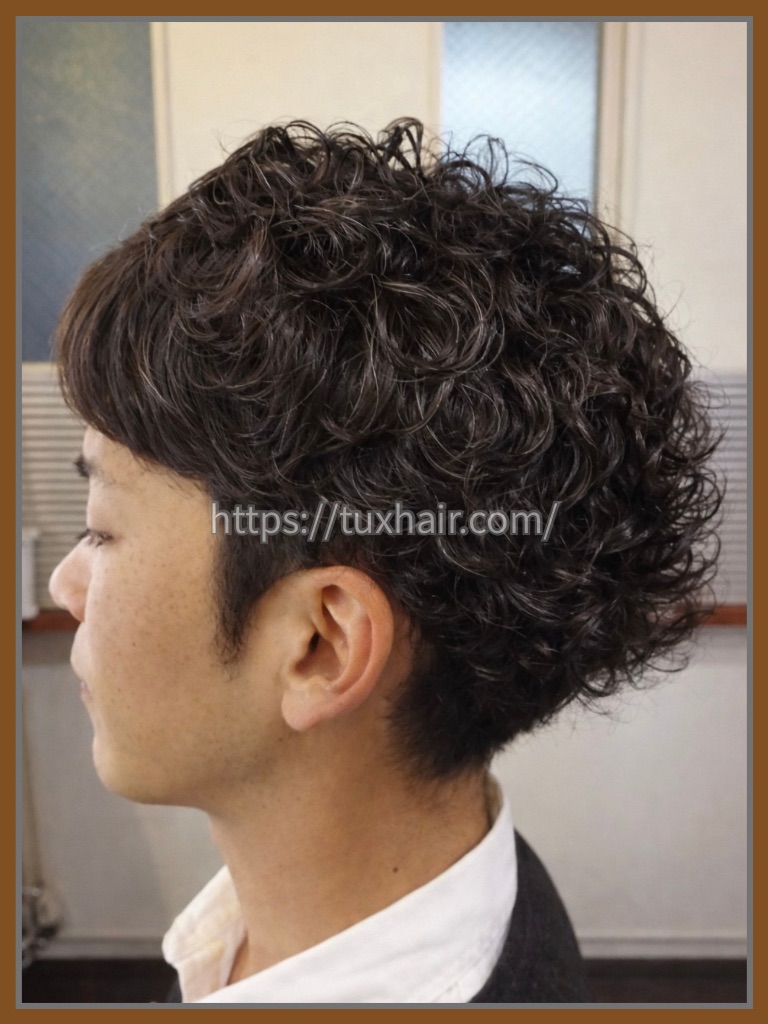 メンズパーマ③レイヤーパーマ