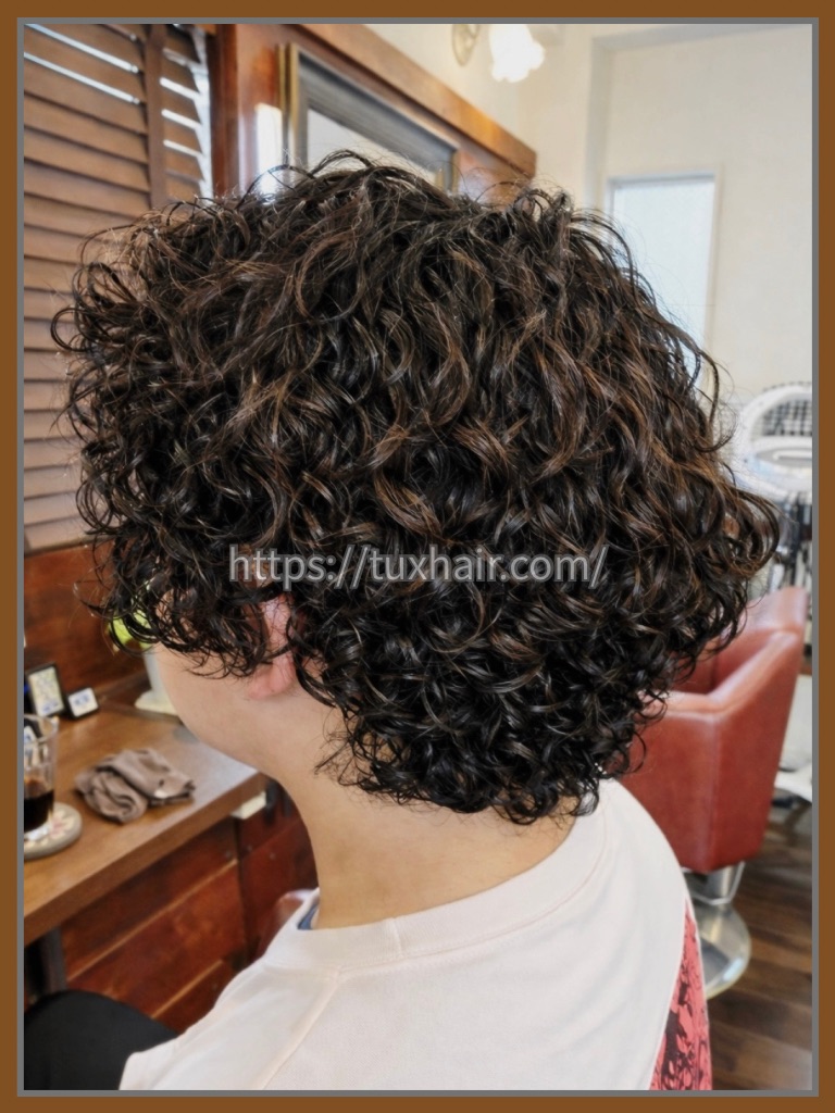 メンズパーマ⑧プードルパーマ