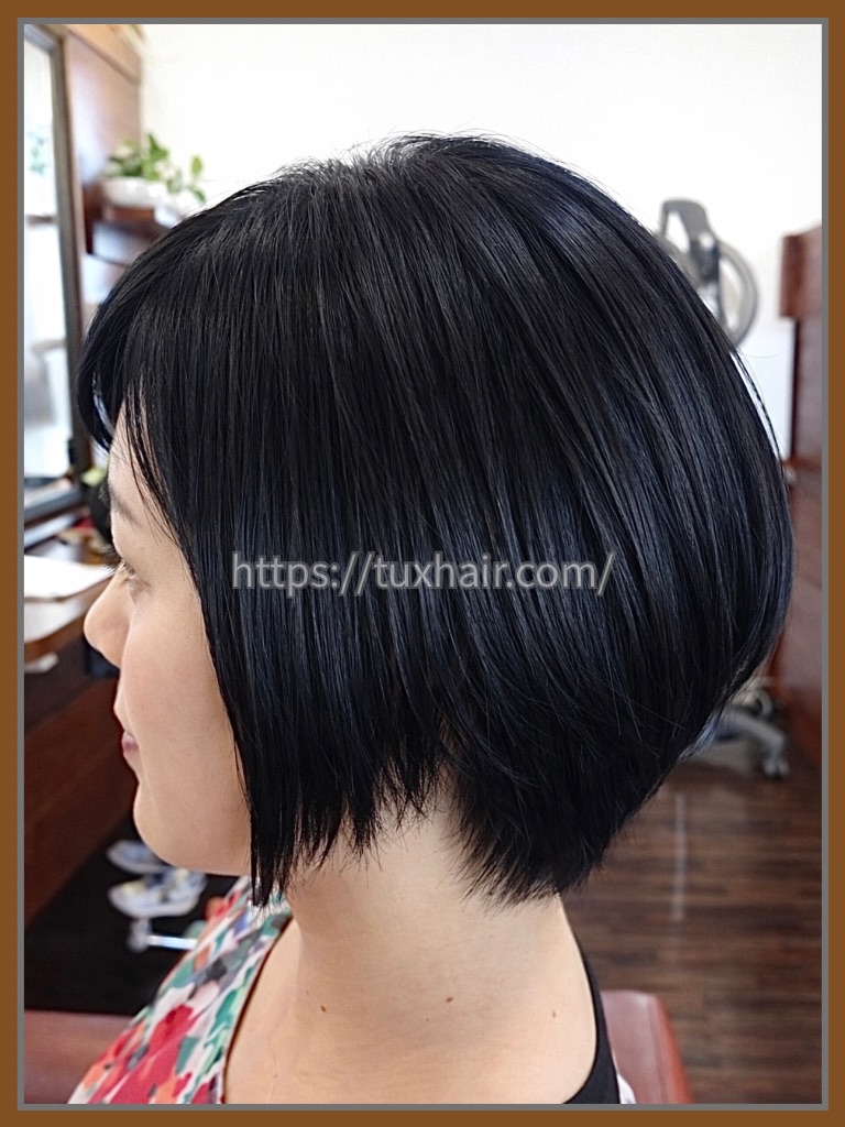 レディースカットS⑳ショート・前下がりグラボブ・アシメ