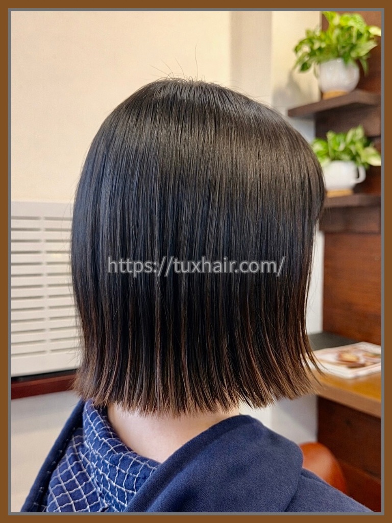 レディースカットS③ボブ・ぶつ切りボブ・切りっぱなしボブ