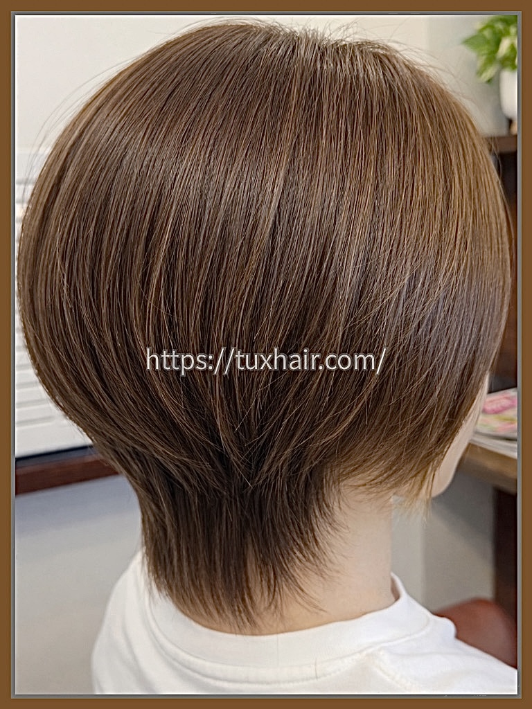 レディースカットS㉟ソフトウルフ・グラレイヤー・グラボブ