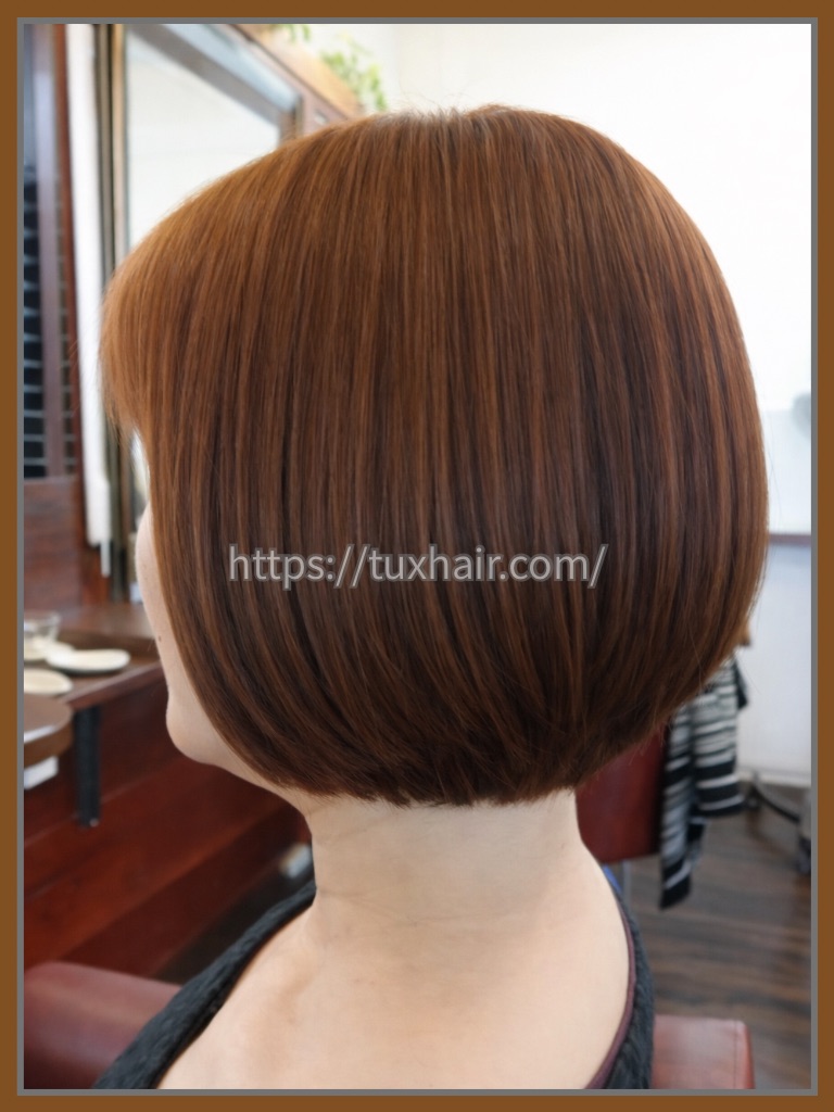 レディースカットS㊲ショートボブ・顎ラインボブ