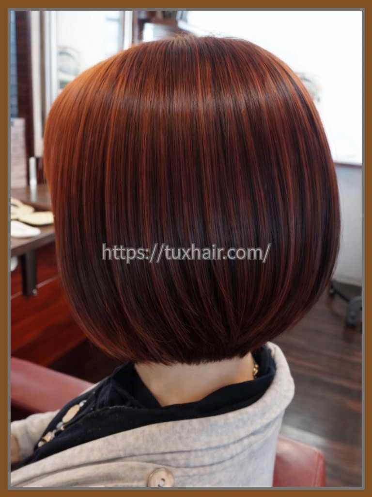 レディースカットS㊳ショートボブ・顎ラインボブ