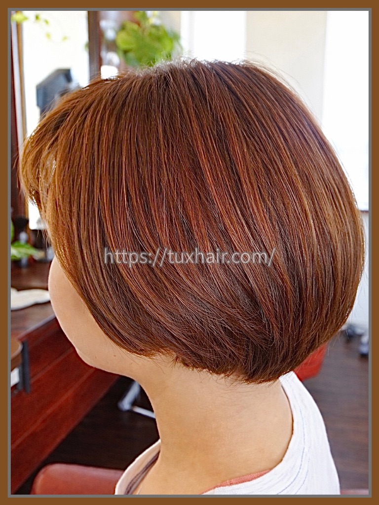 レディースカットS㊼ショートボブ・マッシュ系グラボブ