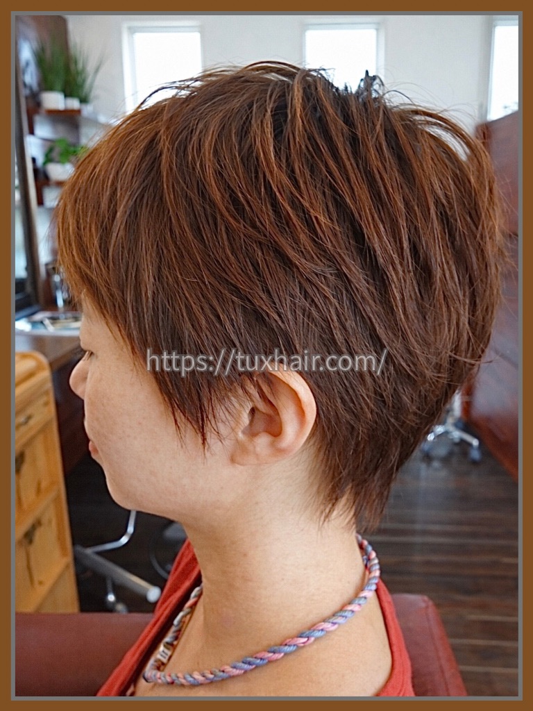 レディースカットS(55)ベリーショート・マニッシュレイヤー