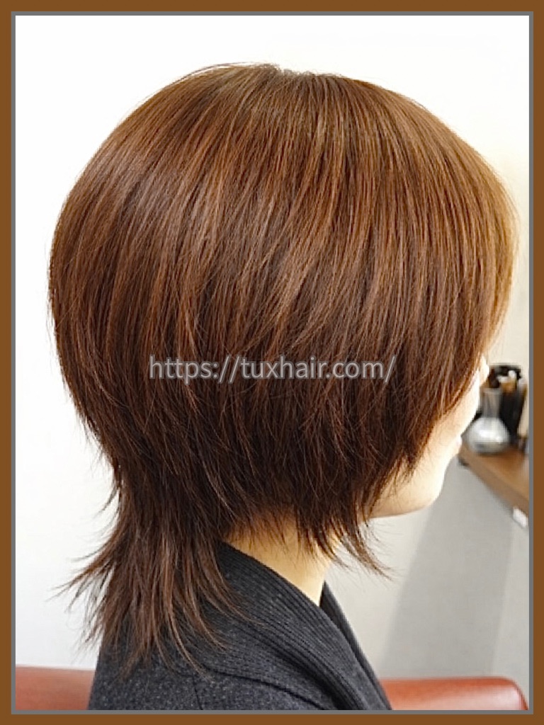 レディースカットS(56)ショートウルフ・レイヤー