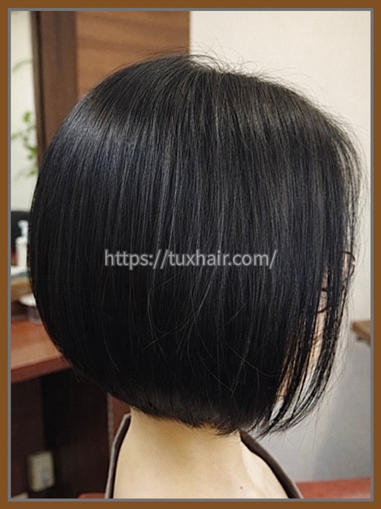 レディースカットS(57)ショートボブ・前下がりグラボブ