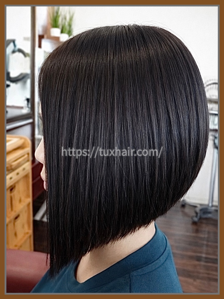 レディースカットS(58)前下がりボブ・ワンレンショートボブ